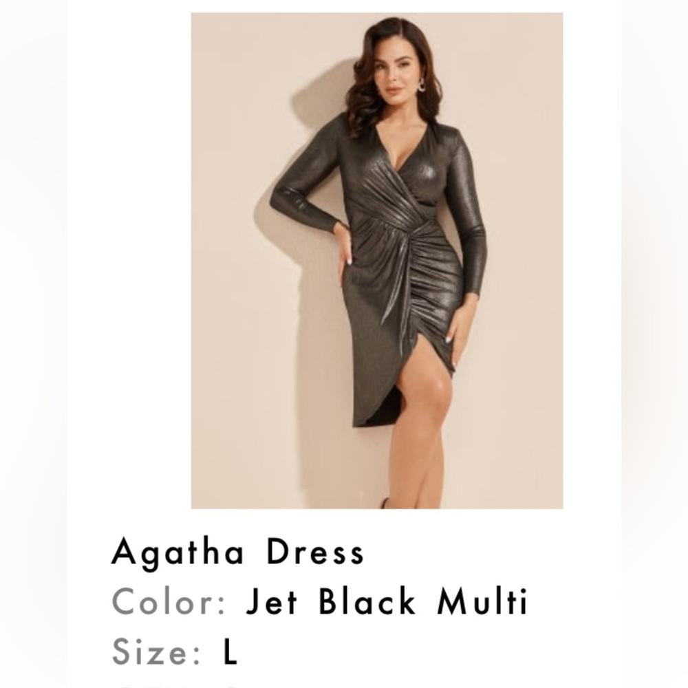 Marciano Black Shimmer Dress (New with Tags!)